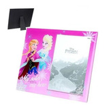 Porta Retrato Princesas Frozen Rosa Disney Fotos 13x18