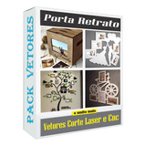 Porta Retratos Pack Arquivos Corte Laser Cnc