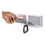 Porta Sabonete Duplo Adesivo Com Design Flip-top Compacto