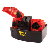 Porta Sache Com Cortador Kit 16 Peças Preto