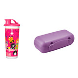 Porta Sanduíche + Copo Com Bico 470 Ml Tupperware