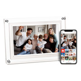 Porta-retratos Digital Wifi De 10,1 Polegadas, App Ips Lcd