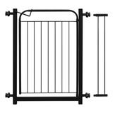 Portão De Segurança Grade Proteção Pet Bebe 80x70 Extensor