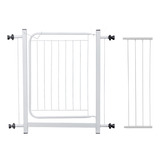 Portão Grade Proteção Pet 80 A 100 Cm Criança Cachorro Gatos
