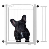 Portão Proteçao Pet Bebes Grande C/ 1 Extensor 78cm Até 93cm