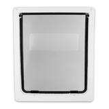 Portas Portinha Cachorro Pet Tam Gg+ 28 X 34cm C/aba-kavju Cor Branco
