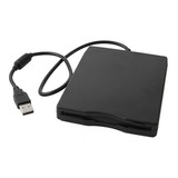 Portatil Disquete Externo Disk 1.44 Usb Notebook Pc Windows Cor Preto