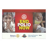 Portugal 2015 2 Bilhetes Postais Rotary Dia Combate A Polio