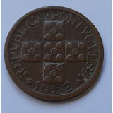 Portugal Moeda X Centavos 1952 Data Escassa