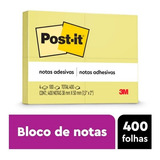 Post-it 4 Blocos 100f 38x50mm 3m