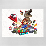 Poster 30x45cm Super Mario - Odyssey - Games 11