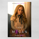 Poster 40x60cm M3gan - Megan - Filmes - 63