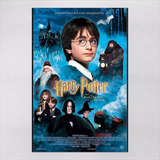 Poster 60x90cm Filmes Harry Potter 1 E A Pedra Filosofal