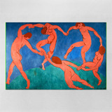 Poster 60x90cm Henri Matisse - Dance Ii - Obras De Arte - 87