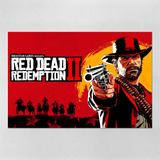 Poster 60x90cm Red Dead Redemption Ii - Games 59