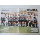 Poster Avulso Placar Botafogo Campeão Brasileiro De 1995