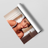 Poster Cartaz Adesivo Decorativo Rihanna 42,5x60cm