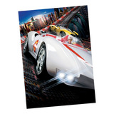 Poster Cartaz Adesivo Decorativo Speed Racer 42,5x60cm
