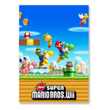 Poster Cartaz Jogo New Super Mario Bros C - 60x90cm