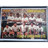 Poster Corinthians 1980 - Sócrates - Original Revista Placar