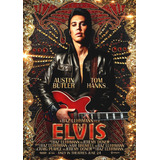 Poster Elvis O Filme Cartaz Adesivo Decorativo 42,5x60cm