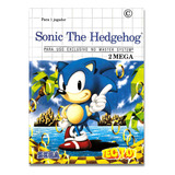 Pôster Master System - Sonic The Hedgehog