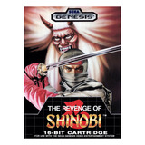 Pôster Mega Drive - The Revenge Of Shinobi
