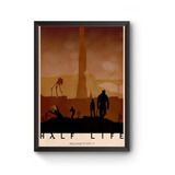 Poster Moldurado Arte Game Half Life 2 Quadro