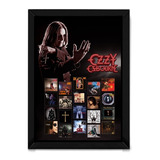 Poster Quadro Ozzy Osbourne Heavy Metal Blizzard Musica Rock