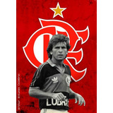 Poster Retrô - Zico Flamengo - Art & Decor - 33 Cm X 48 Cm