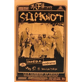 Poster Retrô Slipknot 2000 Concert 30x42cm Plastificado