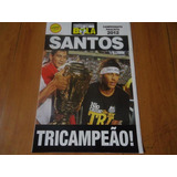 Poster Santos Tri Campeão Paulista 2012 Poster Show De Bola