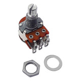 Pot Center Click Balanço Cap Guitarra/baixo 250k 18/16mm