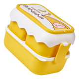 Pote Marmita Lunch Box 3 Compartimentos Dupla Camada Grande 