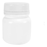 Pote Plástico Para Cápsula 60 Ml Rosca Lacre Kit Com 50 Unid