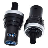 Potenciômetro 10k La42dwq-22 10k 22mm Rotativo Para Inversor