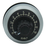 Potenciômetro Linear 22mm Escala 4,7k M22-r4k7 Eaton Moeller
