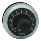 Potenciômetro Linear 22mm Escala 47k M22-r47k Eaton Moeller