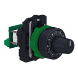 Potenciômetro Linear Com Escala 22mm 4,7k - Xb5ad912r4k7