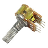 Potenciômetro Rotativo Duplo S/ Chave L20 C/ 10 Peças