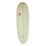 Prancha De Surf Funboard Iaio - 64 , 54 Litros Amarela