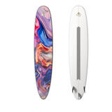 Prancha Fm Surf Longboard 9.0 Stripes Neon