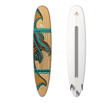 Prancha Fm Surf Longboard 9.6 Classic Verde Agua