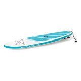 Prancha Inflável Intex Standup Paddle Aqua Quest 240 C/ Remo Cor Azul/branco