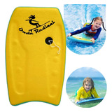 Prancha Praia Piscina Diverção 87 Cm X 48 Cm Onda Radical Cor Amarelo