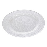 Prato Raso Lyor Petra De Cristal Martelado 28cm