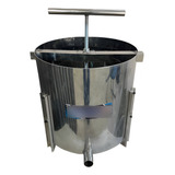 Prensa Inox 25l Para Mel Frutas Carnes Cacau Mosto Vinho
