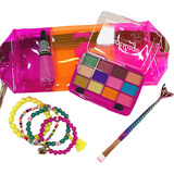 Presente Maquiagem Necessaire + Esmalte Now United + Pincel