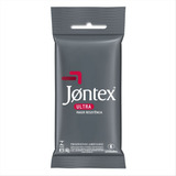 Preservativo Jontex Ultra Resistente C/ 6 Camisinhas Variação Única