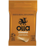 Preservativo Olla Stimulus Texturizado C/ Formato Anatômico